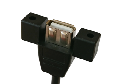 パネルマウントUSB/HDMIケーブル